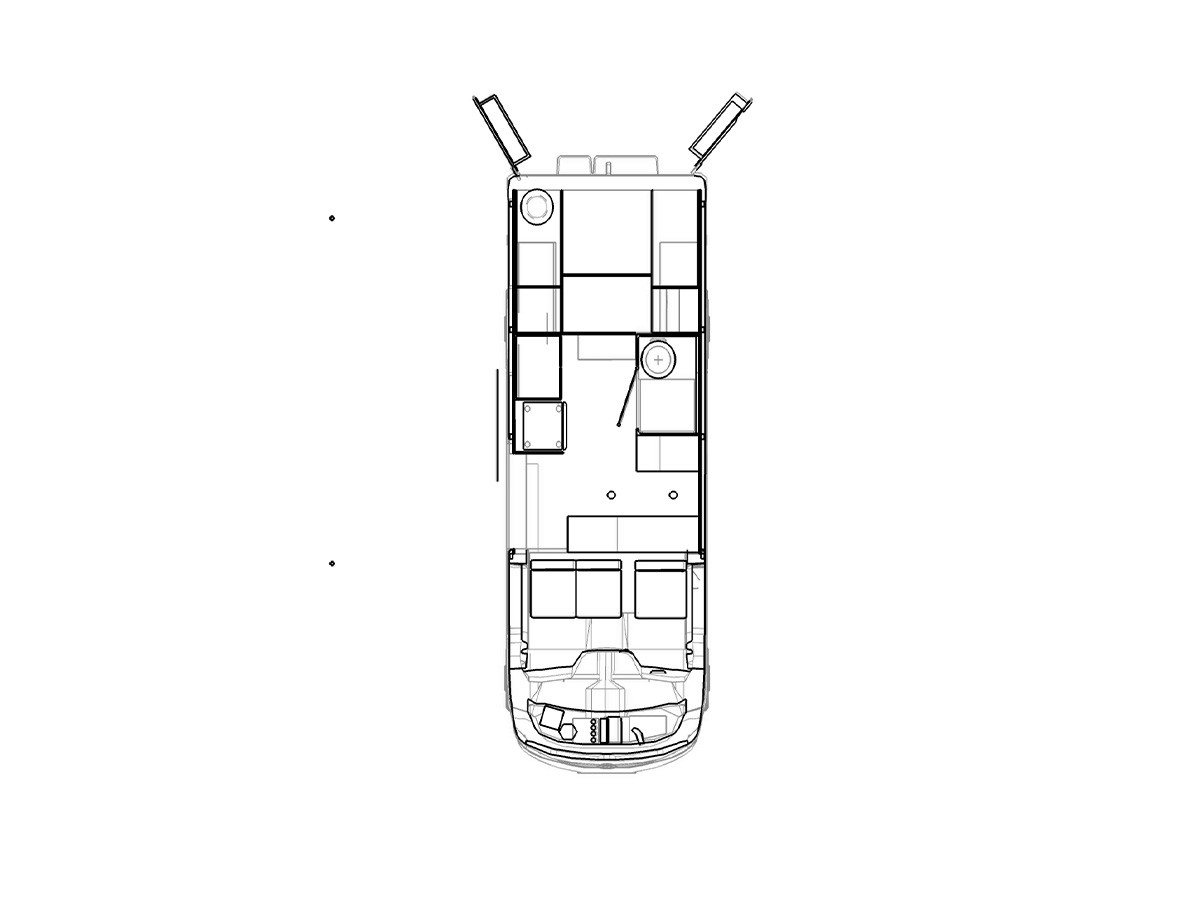 Plan Van Aménagé Mercedes Benz