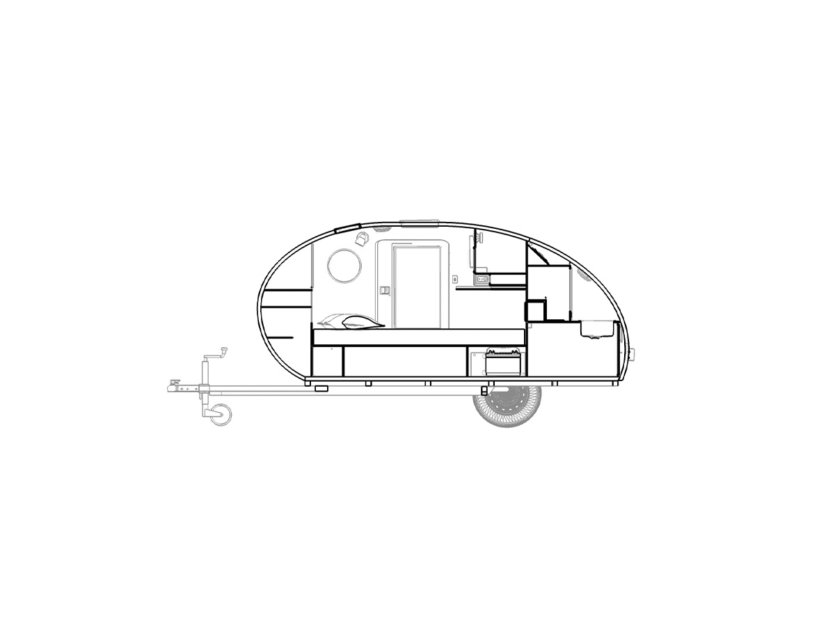 Plans Luna Teadrop Camper