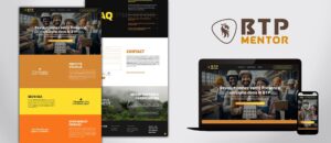 Création Site Web BTP Mentor