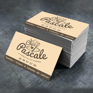 Carte de Visite Chez Pascale